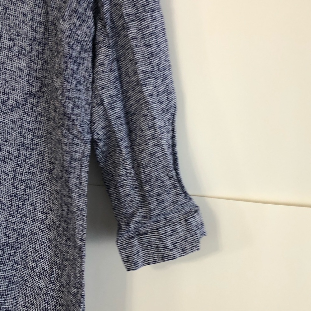 🦋 3/$15 Ann Carson blue pullover blouse - Picture 5 of 8